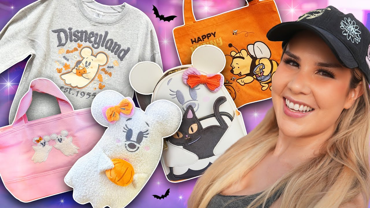 IT'S HERE! Biggest Merch Drop of the Year! Halloween Pooh, Minnie Ghost & HAUL! Disneyland 2025