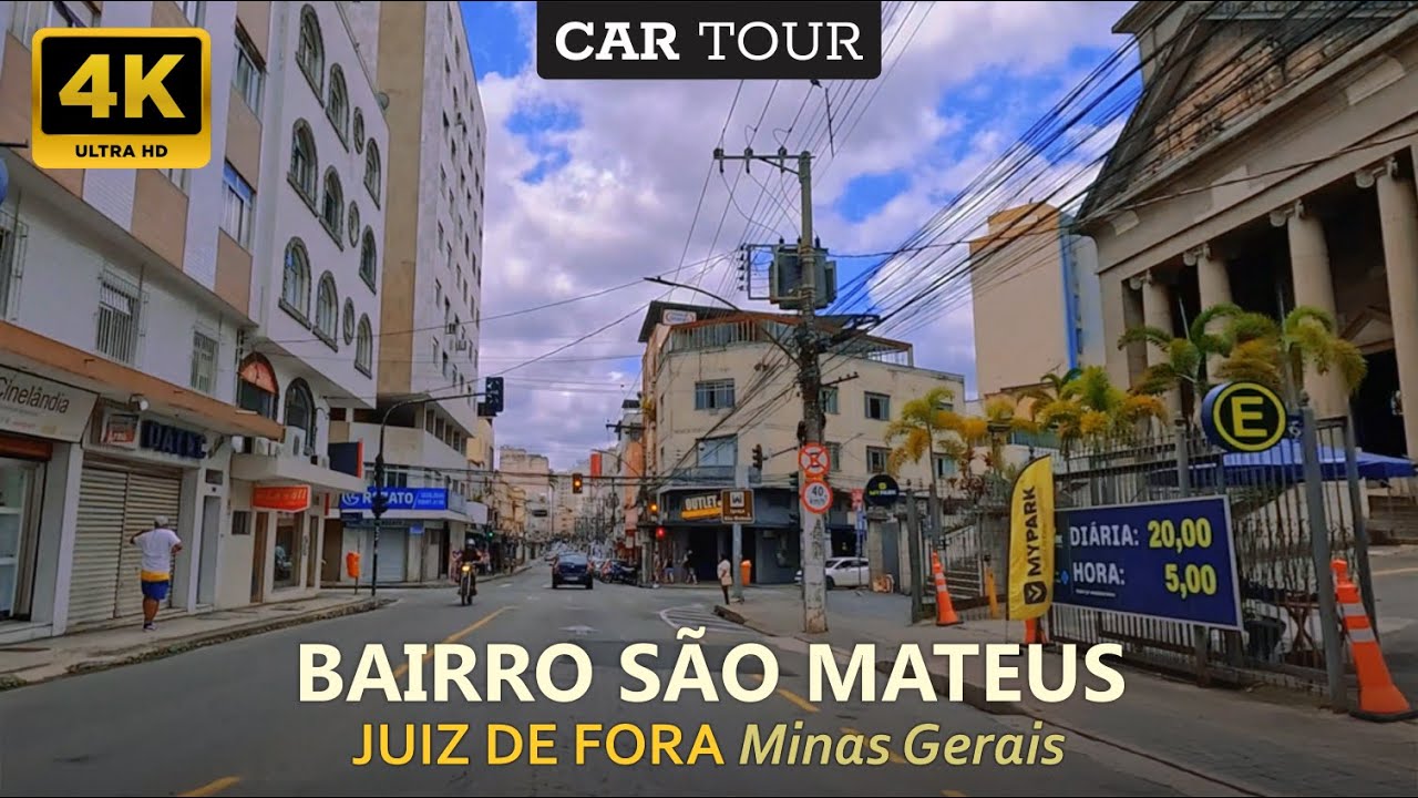 Conhecendo Ruas do São Mateus em Juiz de Fora, Minas Gerais #cartour #walkingtour
