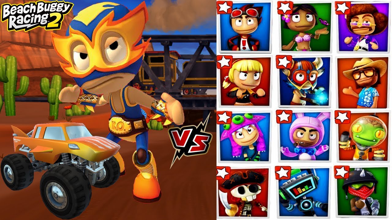 Beach Buggy Racing 2 Android Gameplay | El Zippo & Chomper Vs All Boss Battles
