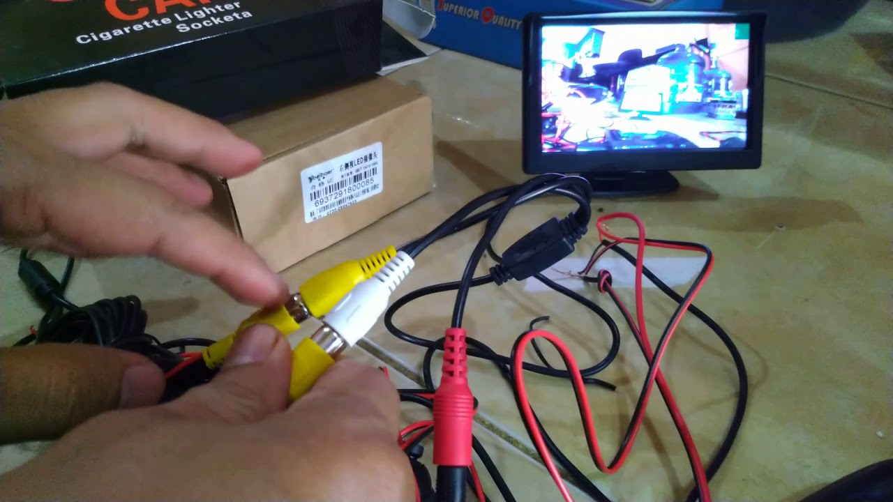 Cara pasang kamera wide view/kamera samping mobil 1 monitor 2 kamera, BIKIN MOBILMU SEMAKIN CANGGIH