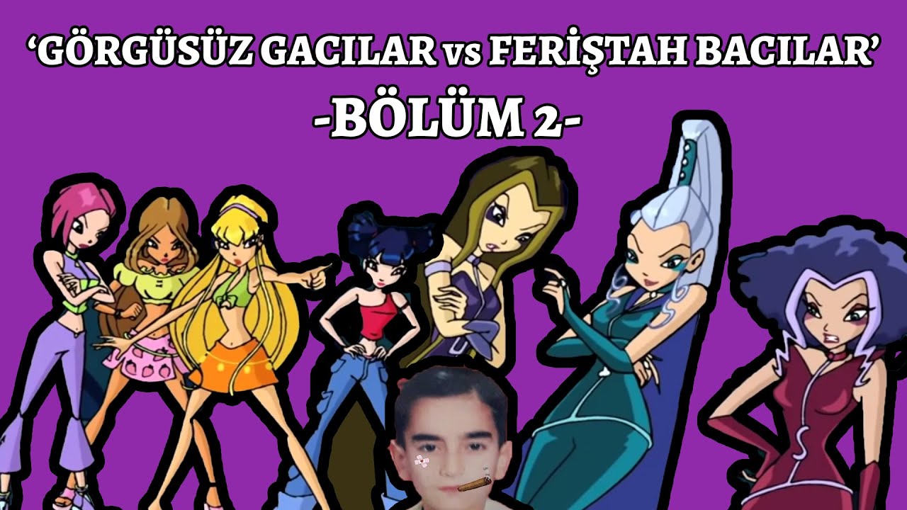 Tssigalko Winx İzliyor Bölüm 2 (GÖRGÜSÜZ GACILAR vs FERİŞTAH BACILAR!)