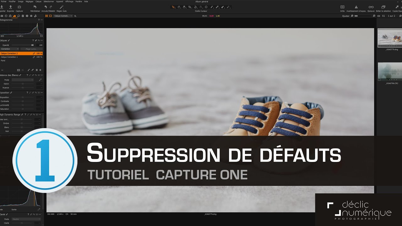 Effacez les éléments dérangeants de vos photos dans CAPTURE ONE.