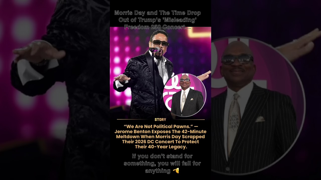 Morris Day and The Time Drop Out of Trump's 'Misleading' Freedom 250 Concert...