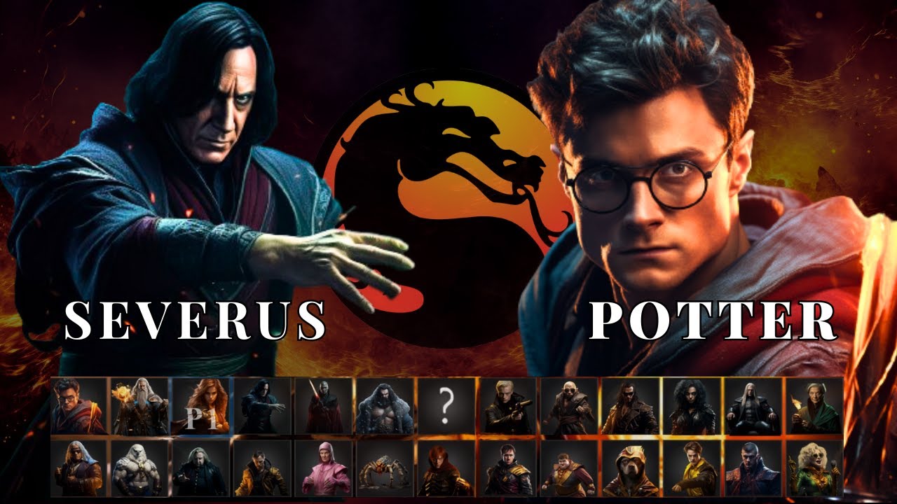 Harry Potter: Celebrity Mortal Kombat (Official Video) [4K]