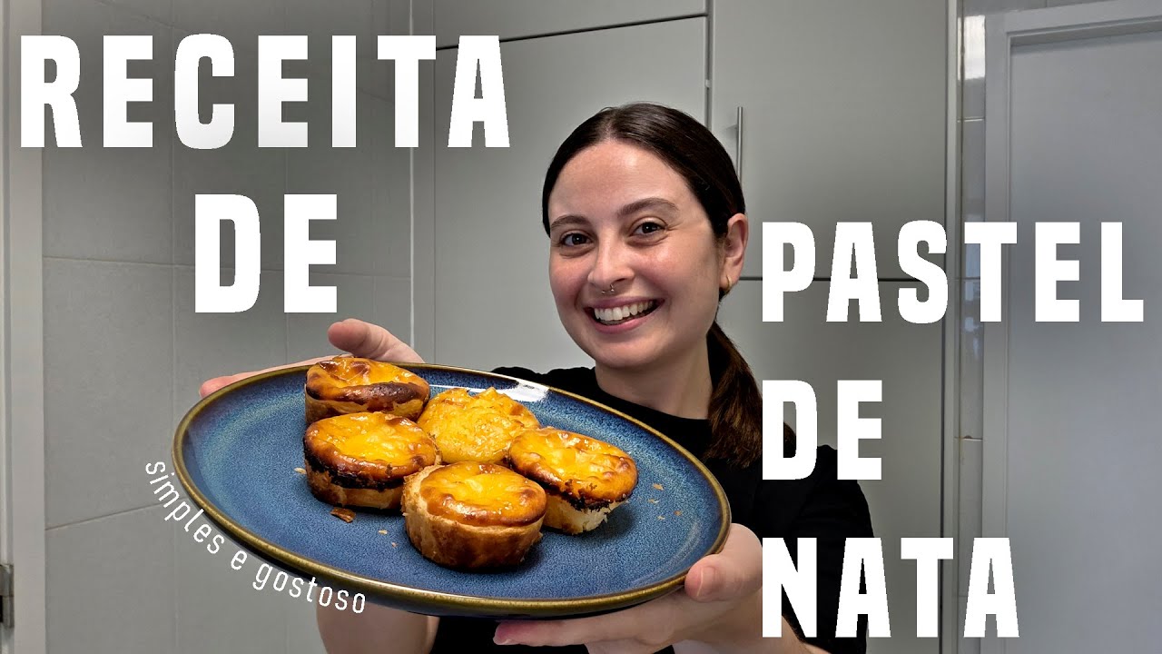 Pastel de Nata Tradicional | Receita Fácil e Irresistível