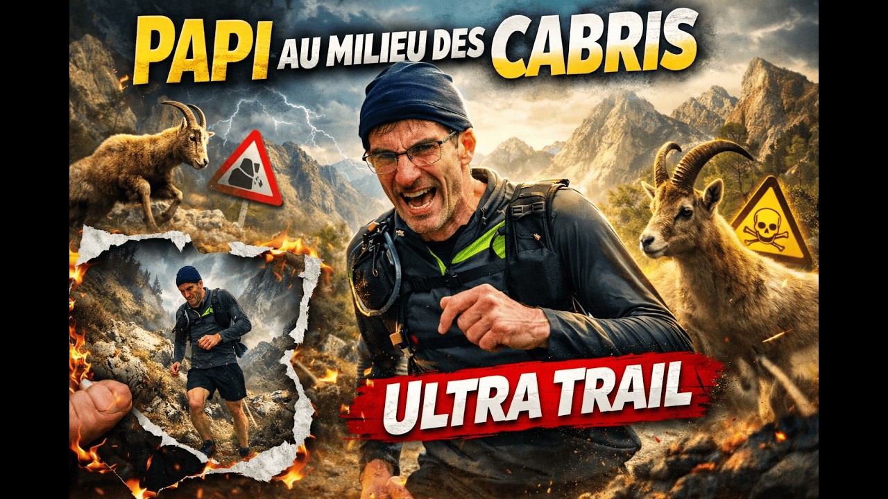 Papi au milieu des cabris - Ultra Trail de la Sainte Baume 2026 @freres-duostudio