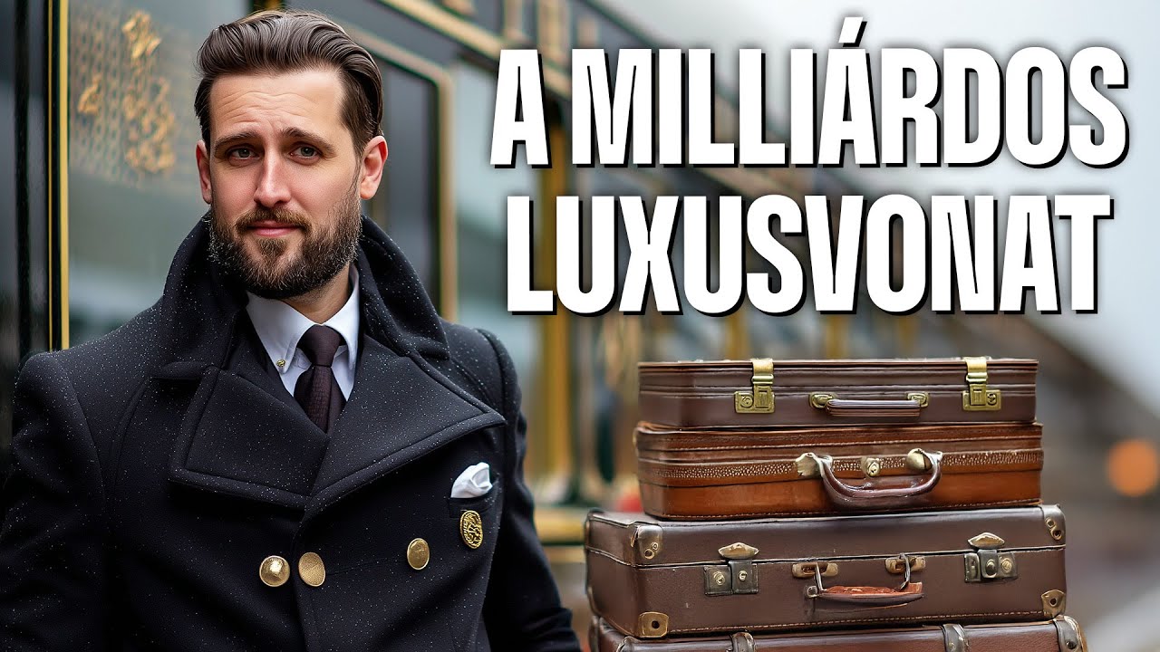 Ilyen élmény egy TÖBB MILLIÓS luxus vonatozás! 🚂