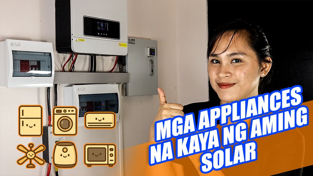 MGA NAPAPAGANA NG AMING DIY SOLAR SETUP