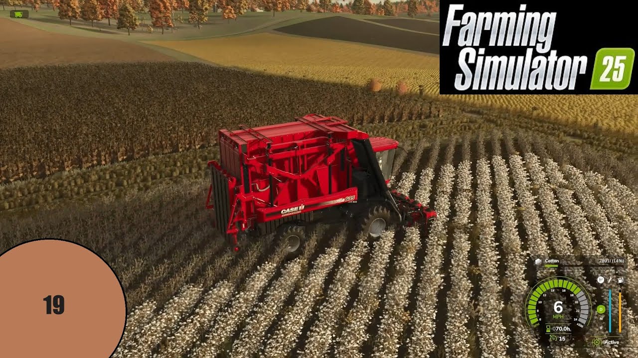 Cotton in the Cold | Chocolate Famer Ep 19 | Farming Simulator 25