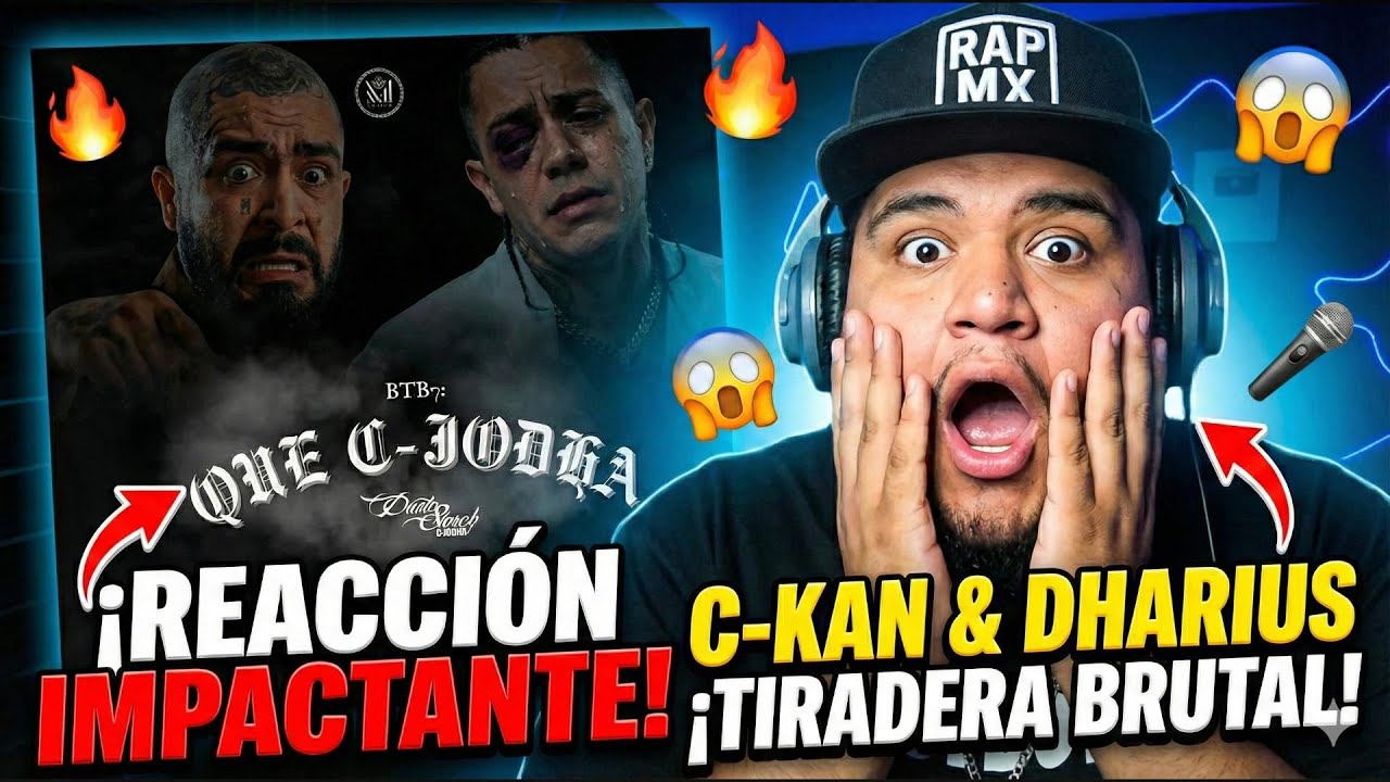 Dante Storch - BTB7: QUE C-JODHA - Tiradera a C-kan y Dharius / Vídeo Reacción