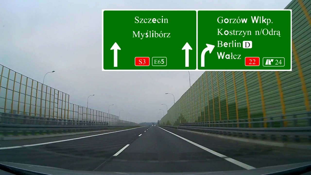 Droga Ekspresowa / Expressway S3 Zielona Góra - Gorzów Wlkp.
