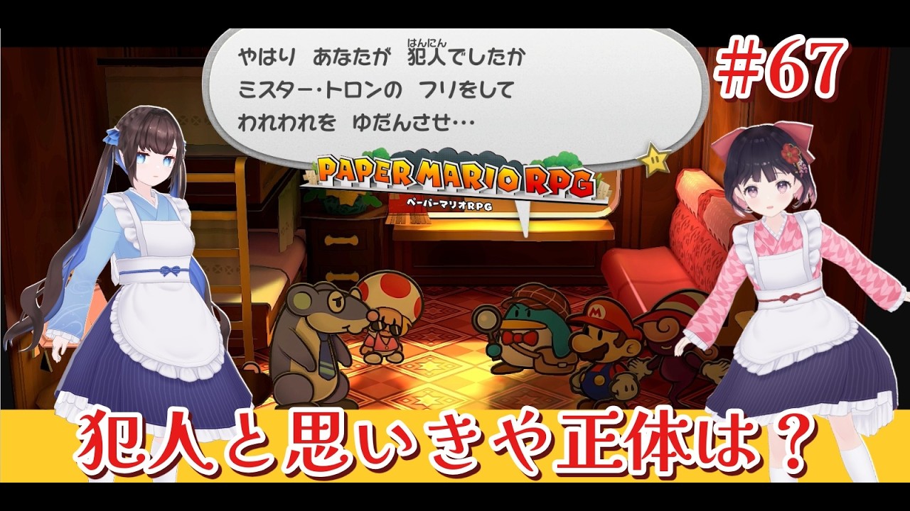 【ペーパーマリオRPG】なぎこと＊犯人の本当の正体