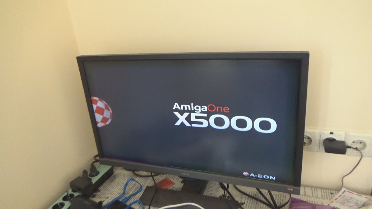 AmigaOne X5000 X5040 4 ГБ ОЗУ AFox Radeon RX550 4 ГБ Распаковка и тестирование