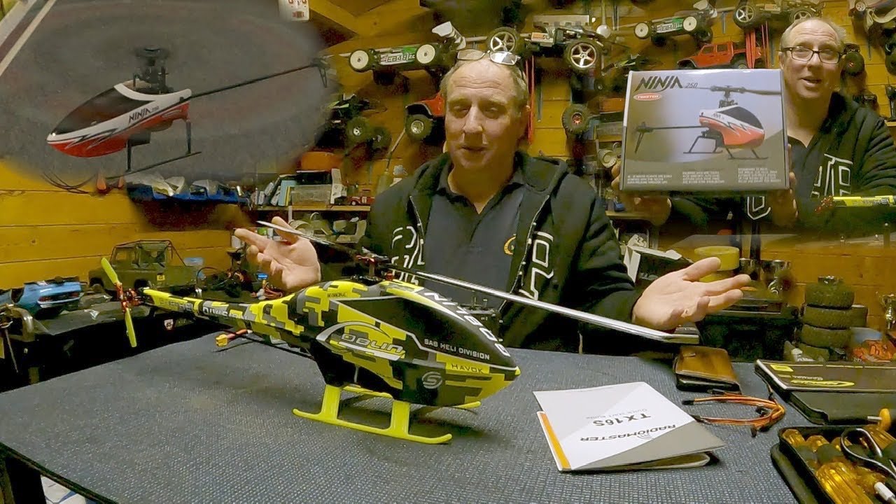 Learning to Fly an Rc Helicopter, SAB Goblin Fireball needs setup! Twister Ninja 250!
