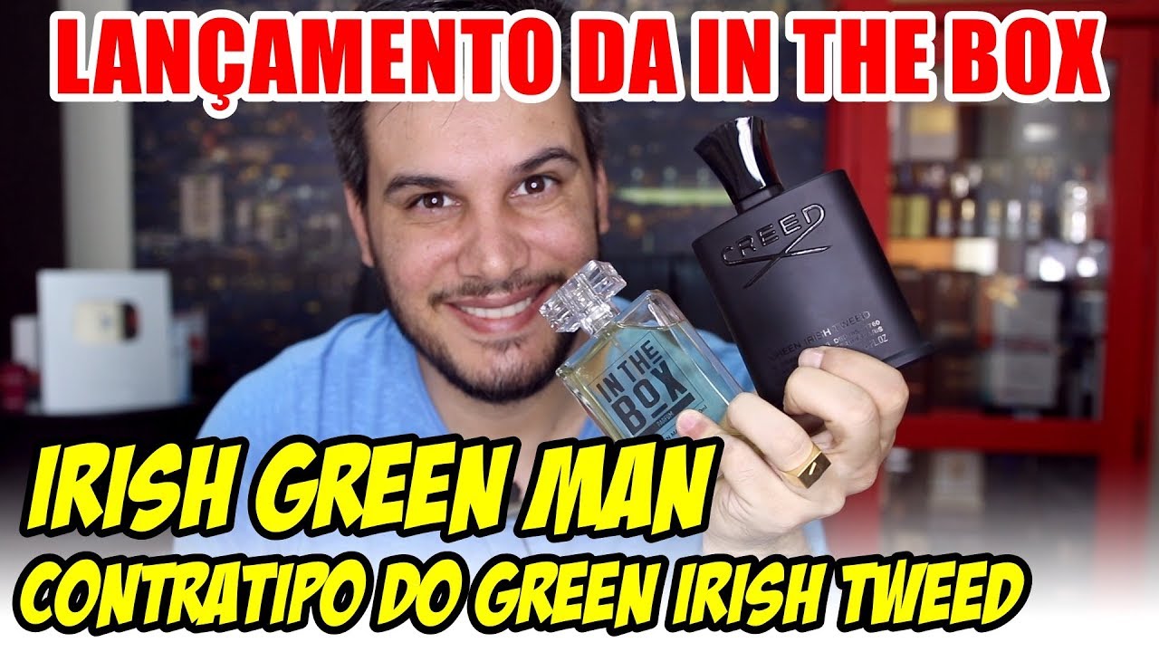 Perfume Irish Green Man - Contratipo do Creed Green Irish Tweed da IN THE BOX PERFUMES