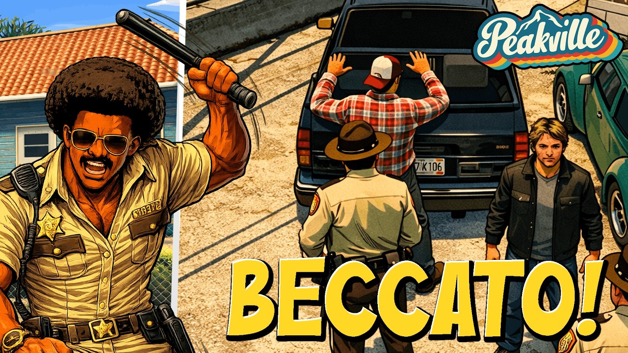 MARCUS E LENNY A CACCIA DI DEBITORI ! - GTA RP - PEAKVILLE EP.10