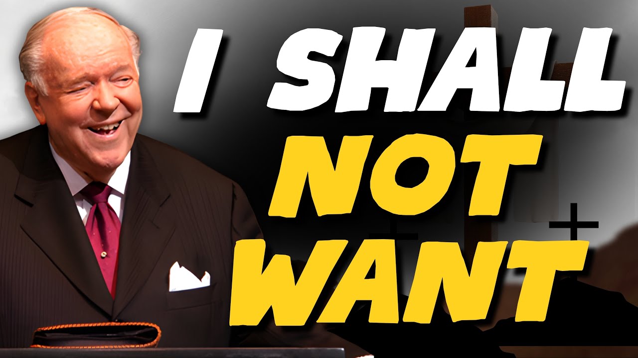 DEBT-FREE FAITH: 'I SHALL NOT WANT' with Kenneth E. Hagin — PSALM 23 Blueprints Revealed Now