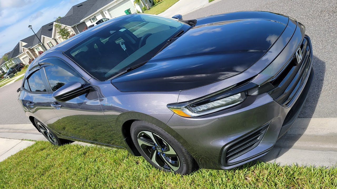 Honda Insight Carbon Fiber Wrap (DIY)