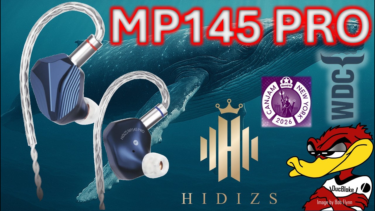HIDIZS MP145 PRO IEM Earphone Review and PEQ Tuning. Whale and Dolphin Conservation!