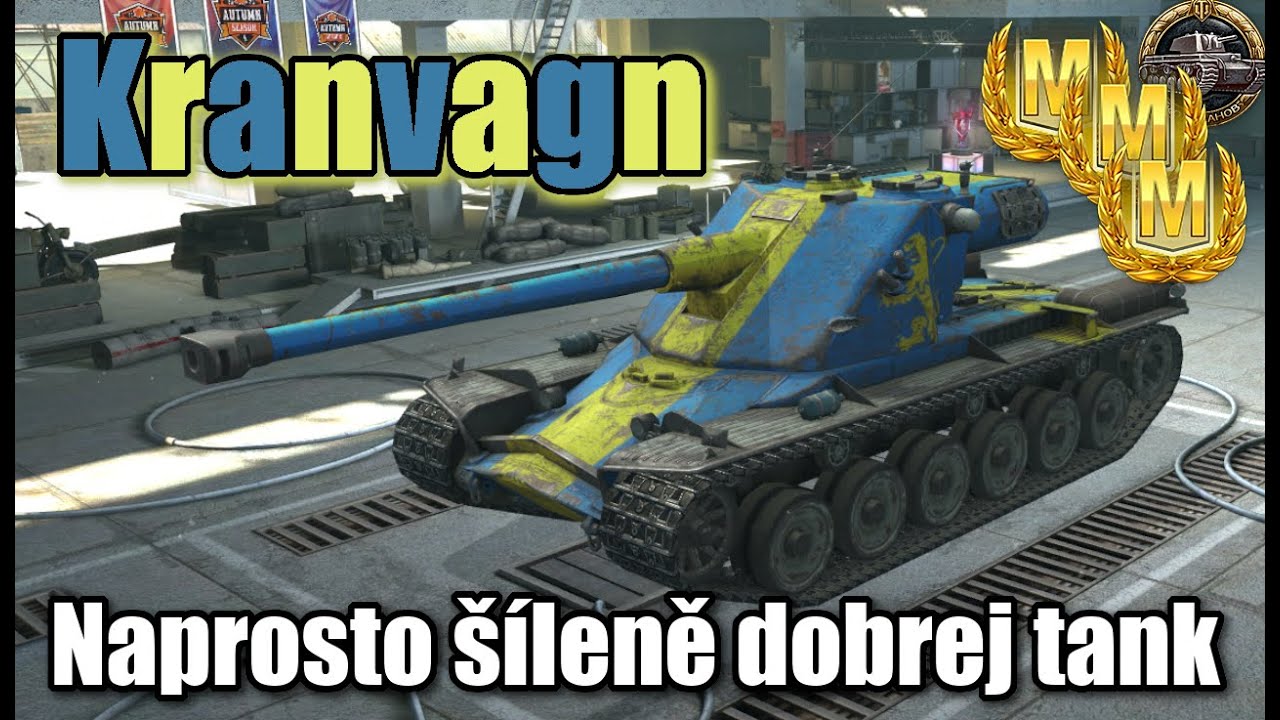Kranvagn - Naprosto šíleně dobrej tank (3x carry af, Kolobanov, Pool) - replay trio