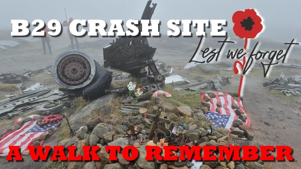 A Hike of Remembrance, Visiting the B29 Bomber Site in the Peaks