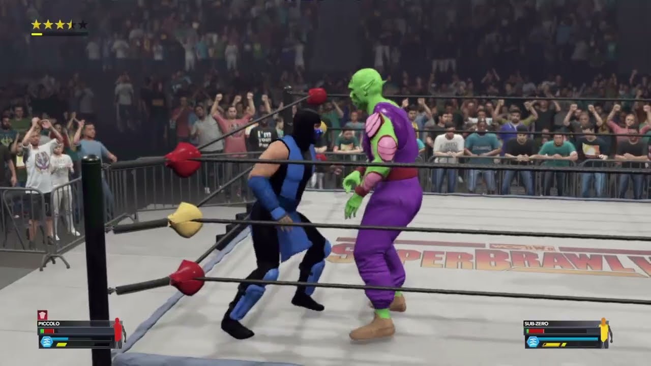 WWE 2K23: Piccolo vs. Sub-Zero