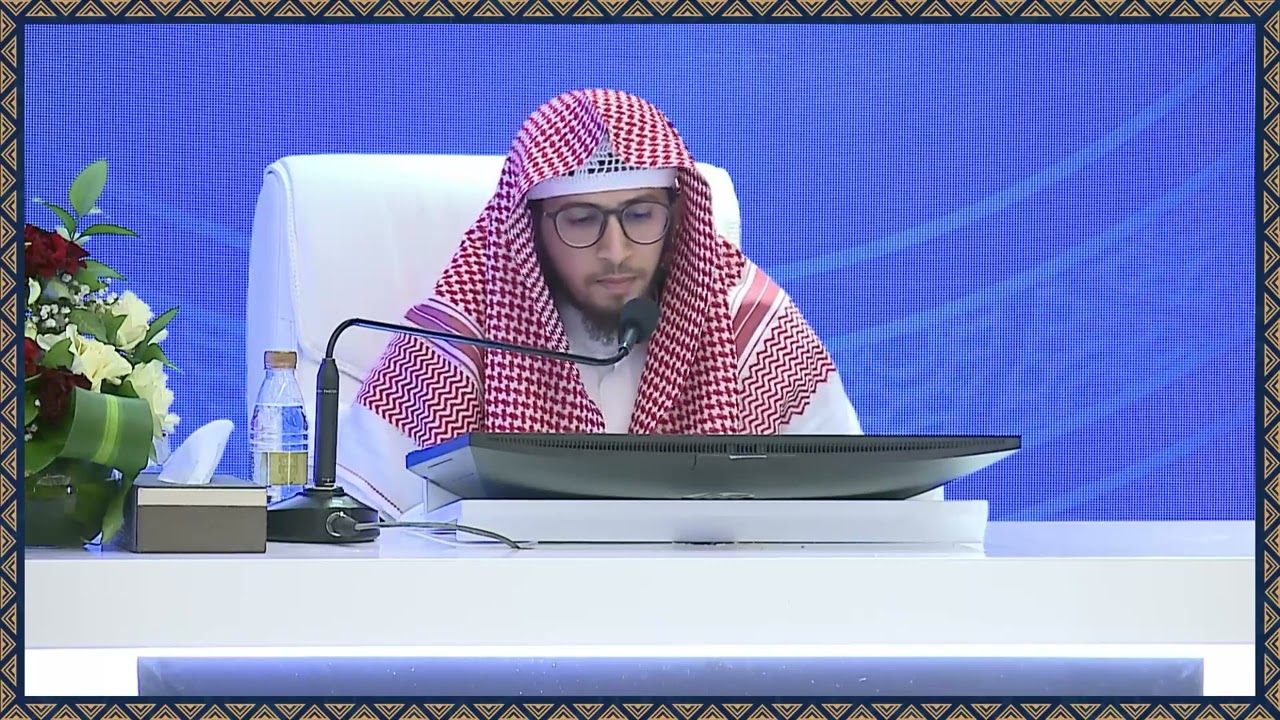 تلاوة المتسابق عمار بن سالم الشهري المشارك بالفرع الثاني