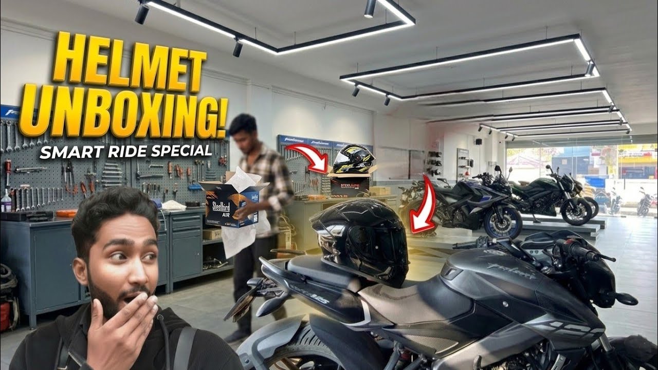 Shocking Reaction! Mere naye Helmet ke box mein kya tha? 😱