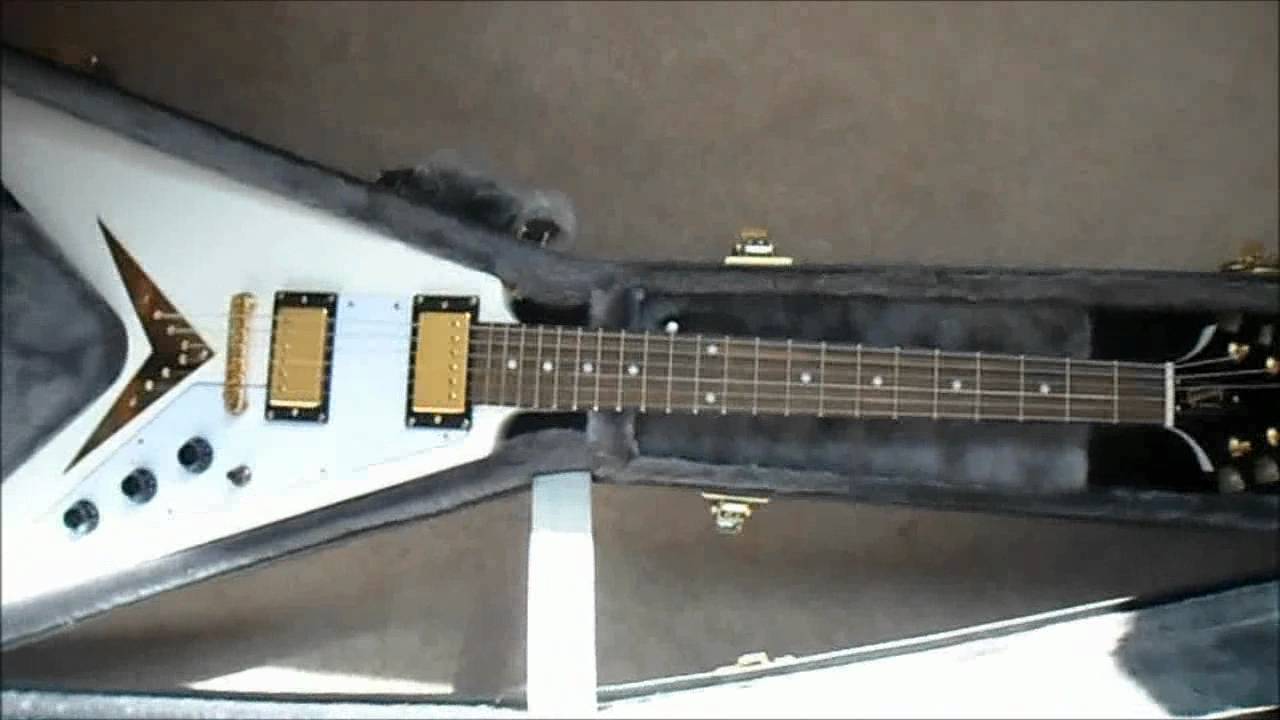 Epiphone 1958 Flying V Alpine White - Gear Update (Bonamassa V)