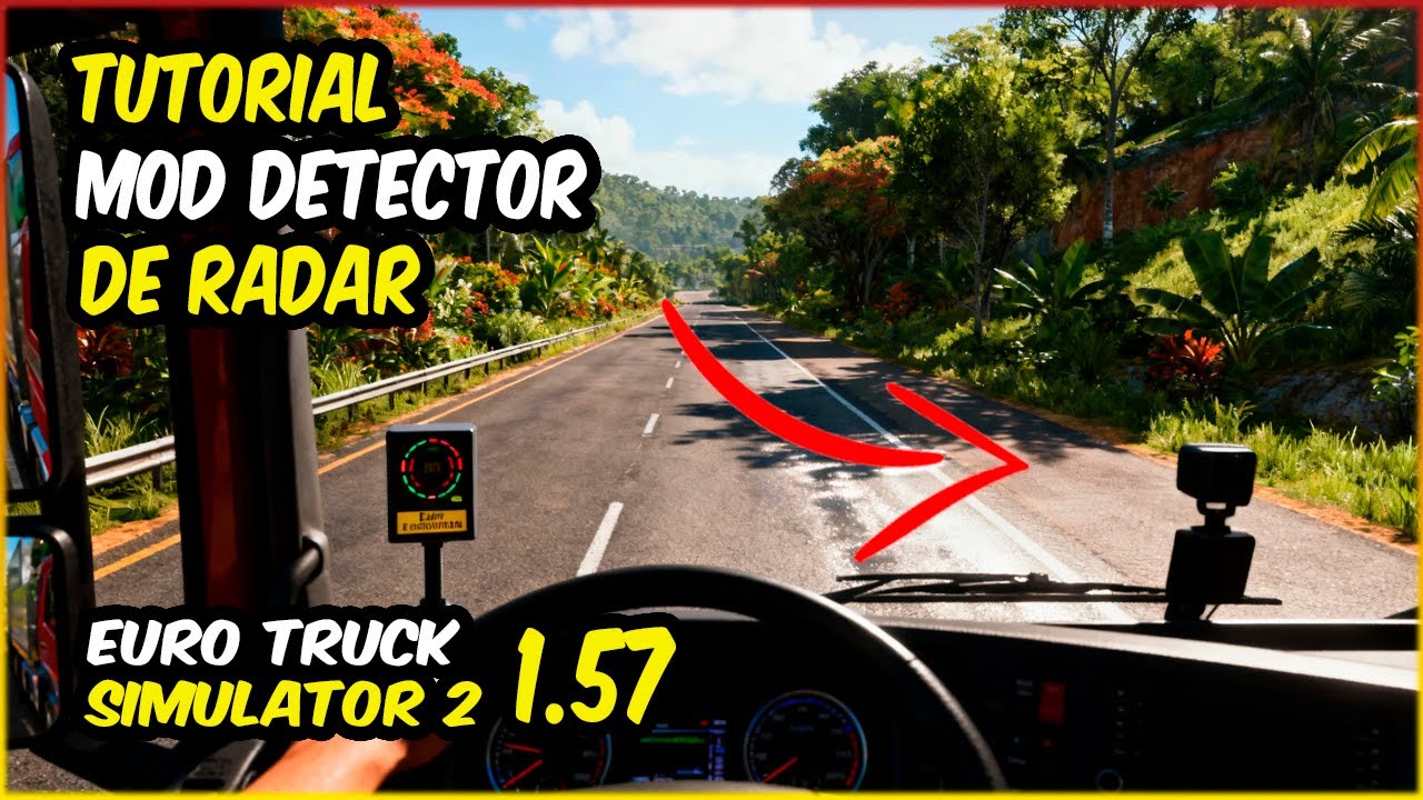 COMO INSTALAR DETECTOR DE RADAR NO EURO TRUCK SIMULATOR 2
