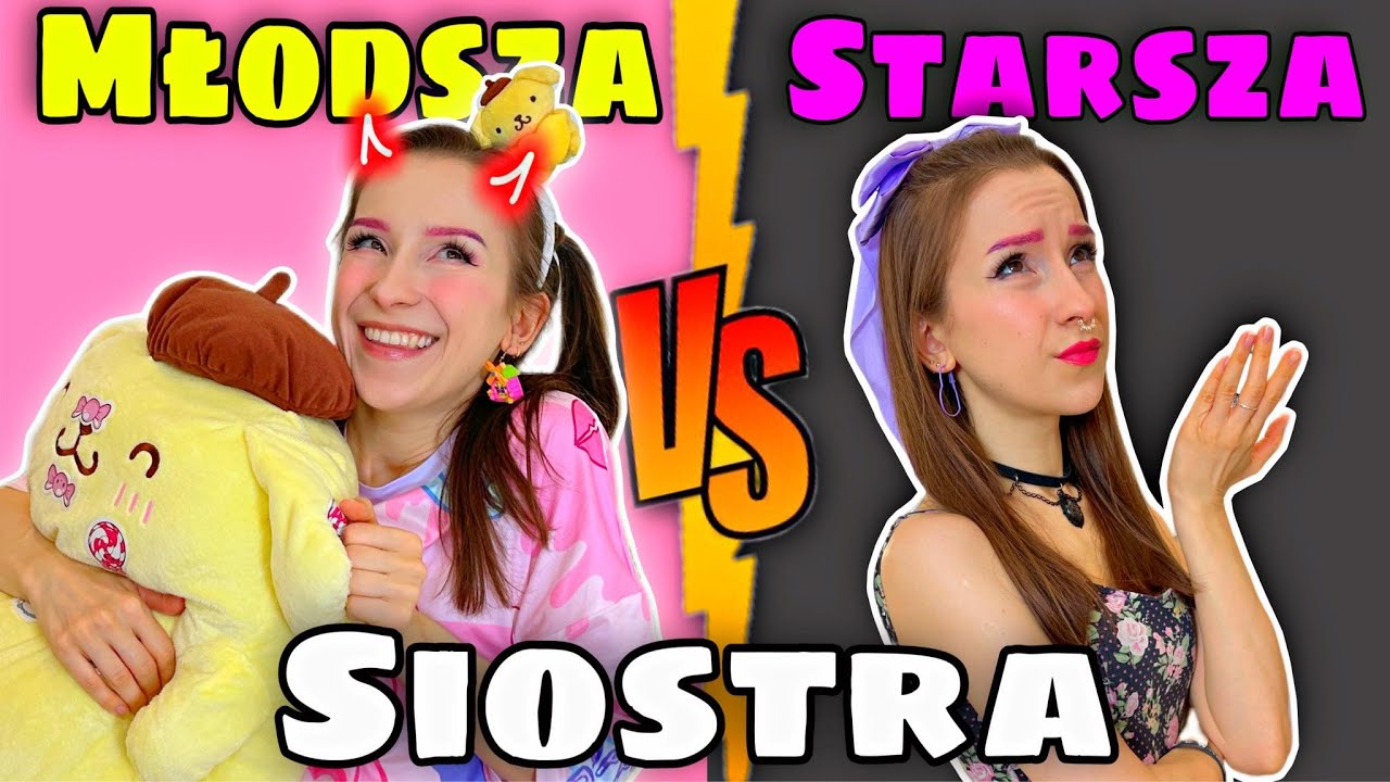 MŁODSZA vs STARSZA SIOSTRA✨PARODIA✨