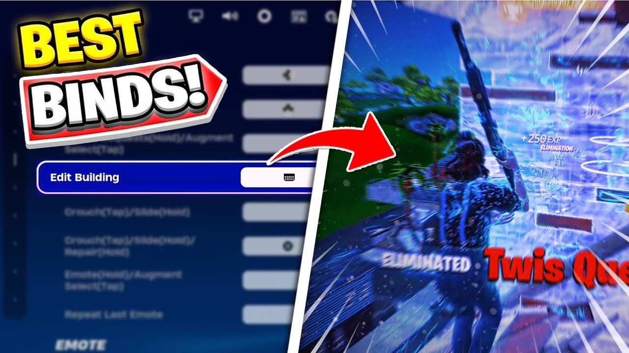 ЛУЧШИЕ бинды для контроллеров без когтей и весла в Fortnite: Глава 6!