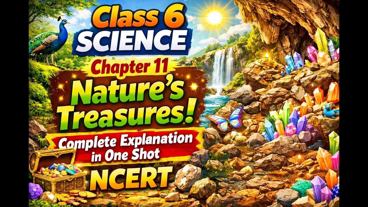 Class 6 Science Chapter 11 Nature's Treasures, Complete Explanation in One Shot NCERT