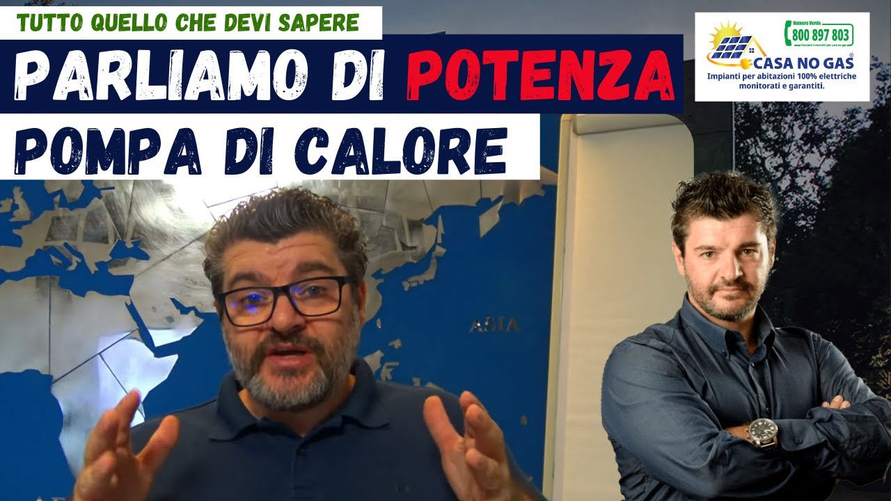Potenza pompa di calore, tutto quello che devi sapere per sceglierla