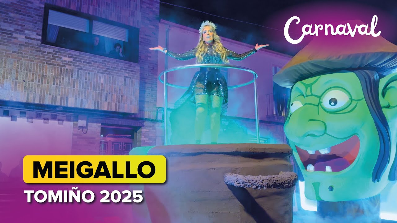 🎉 Comparsa MEIGALLO de Puenteareas 🥳 | CARNAVAL de Tomi&ntilde;o 2025 🎭