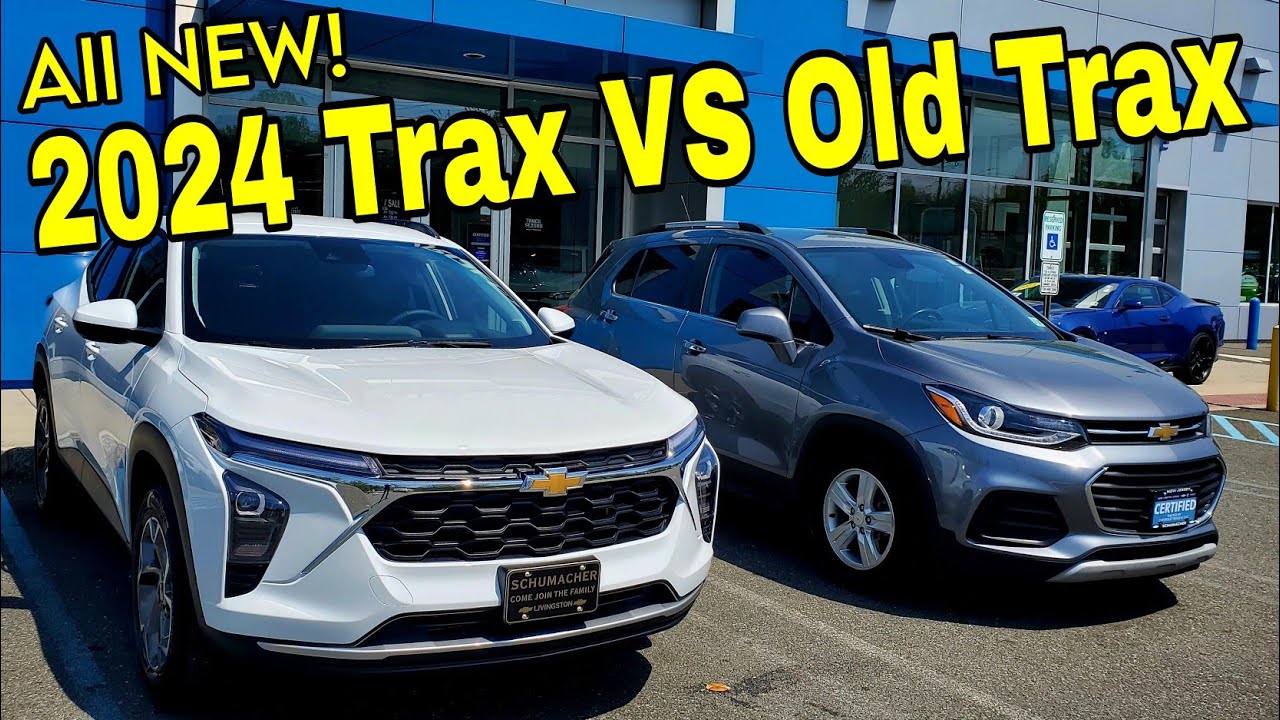 All New 2024 Trax vs Old Trax