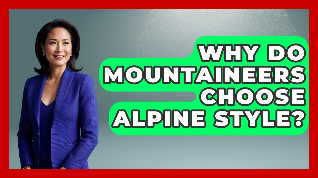 Why Do Mountaineers Choose Alpine Style? - Firsts of the World
