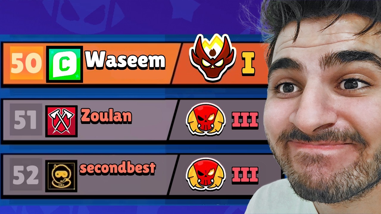 I'm Top 50 Global In Brawl Stars..