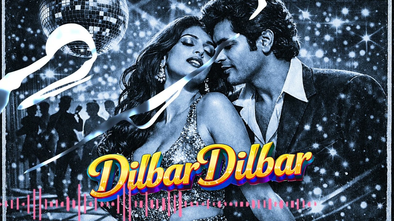 Dilbar Dilbar | Retro Romantic Remix | 80s Old Bollywood Style Love Song 🎶