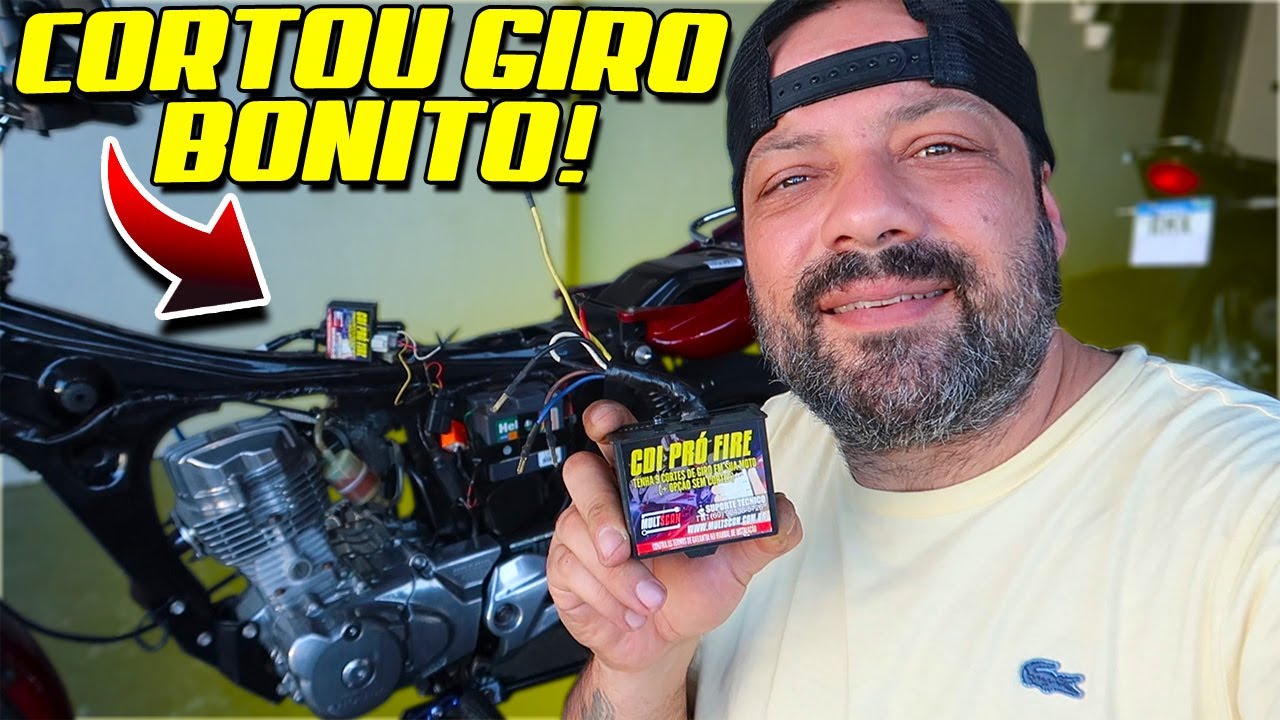 TESTANDO O CDI PRO FIRE MULTSCAN NOVO QUE N&Atilde;O FUNCIONAVA NA MOTO DO MEU AMIGO &lsaquo;&lsaquo; Maycon Arag&atilde;o &rsaquo;&rsaquo;