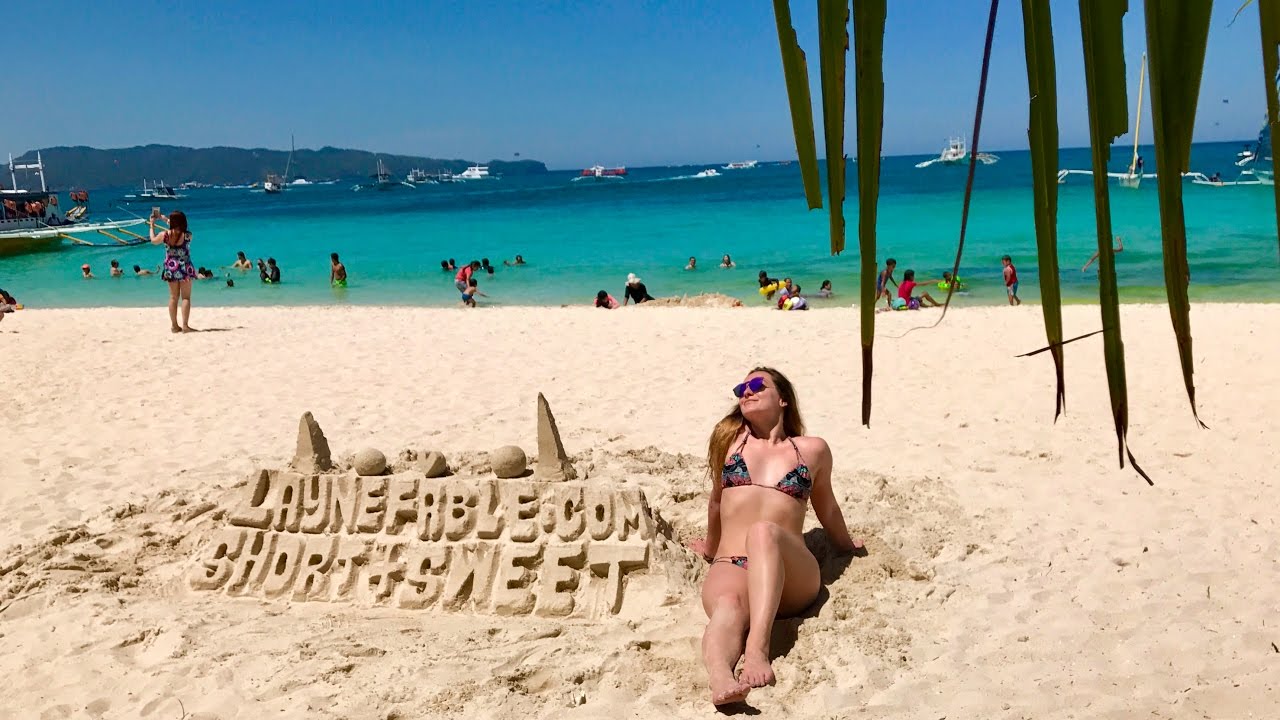 MY OWN BRANDED SANDCASTLE ::  LAST DAY IN BORACAY :: PHILIPPINES DAY 6 :: TRAVEL VLOG