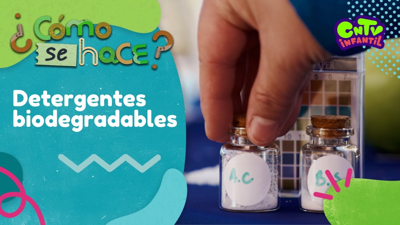Detergentes biodegradables ¿Cómo se hace? T2
