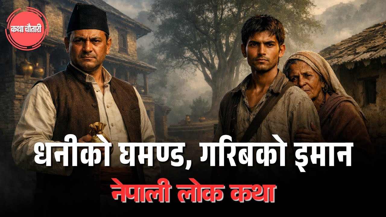 धनीको घमण्ड र गरिबको इमान [DHANI KO GHAMANDA, GARIB KO IMAN]  मन छुने Nepali Folk Story