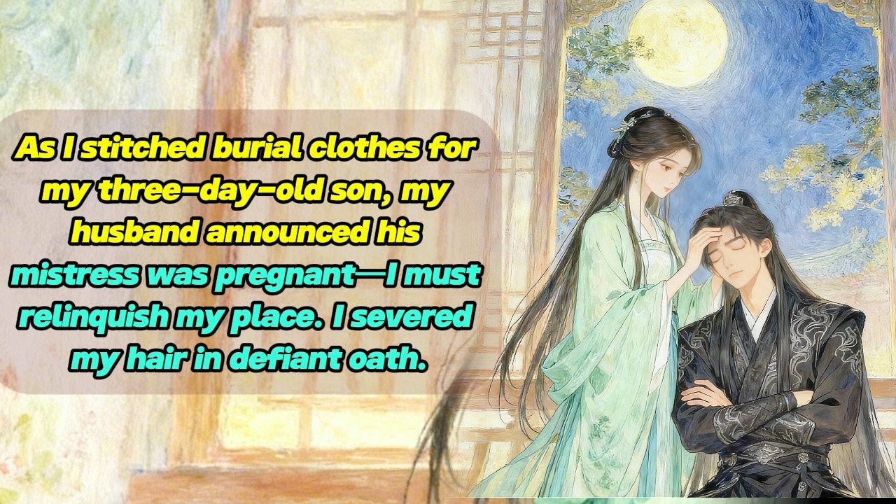 As I stitched burial clothes for my three-day-old son, husband announced his mistress was pregnant