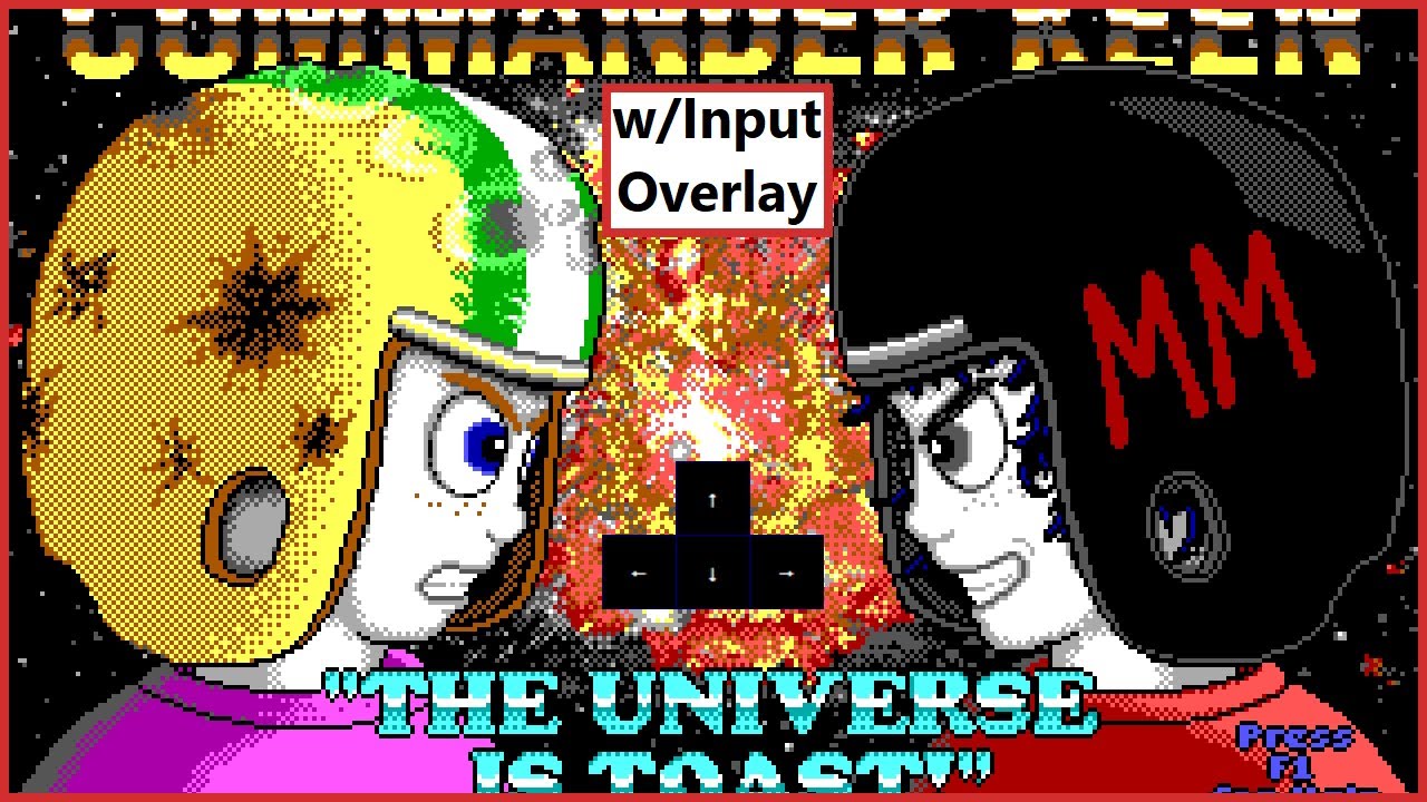 [Input Overlay] Commander Keen 9: Battle of the Brains {Unofficial} (2011) | Full Gameplay [MS-DOS]
