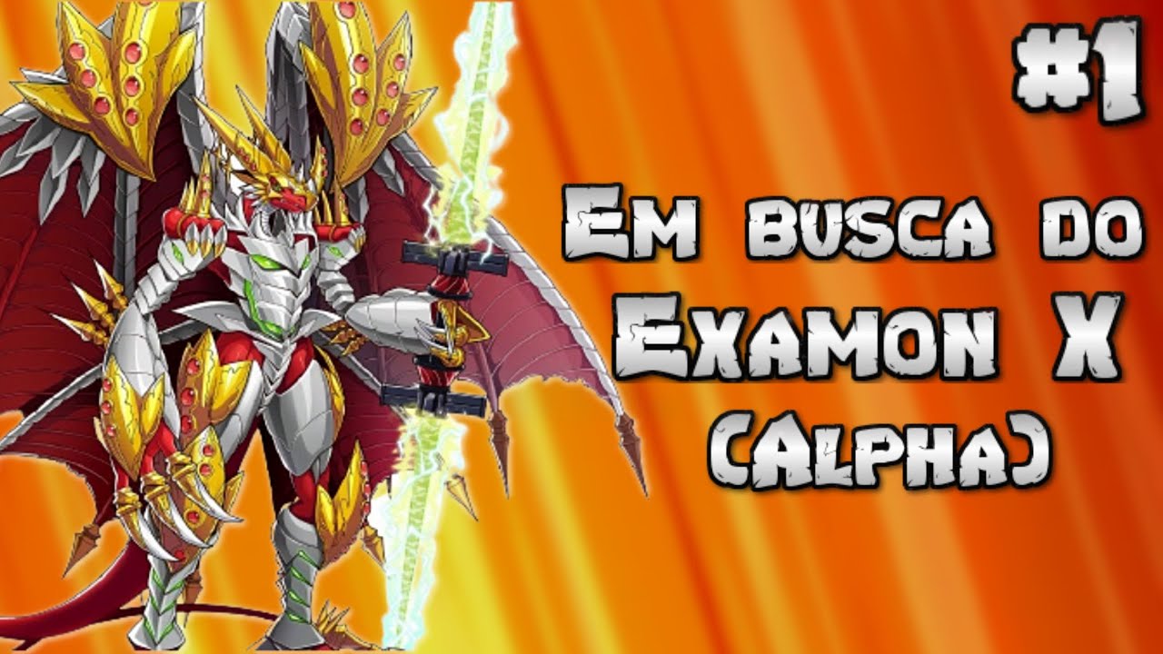 #1 - Em busca do Examon X - Digimon Masters Online