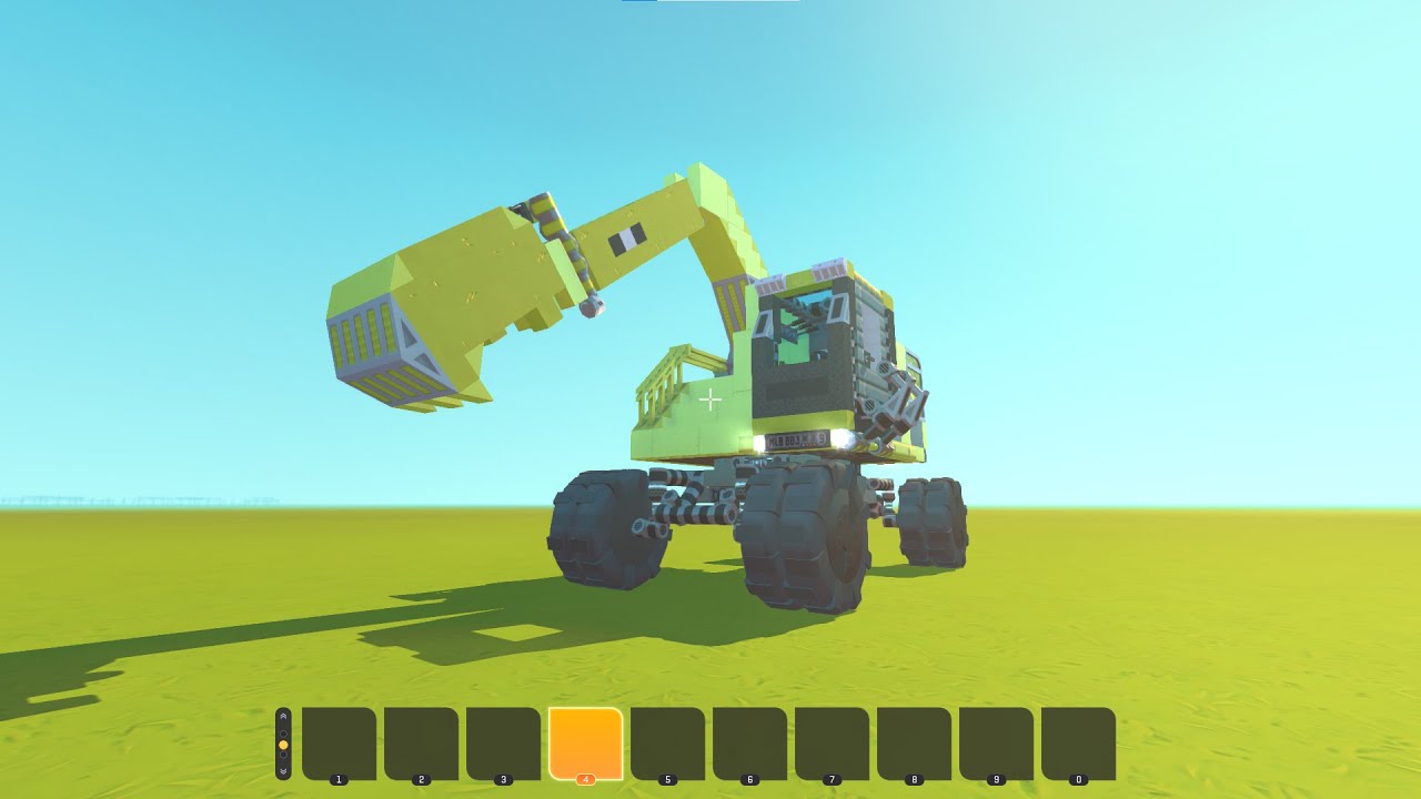 my excavator in scrap mechanic