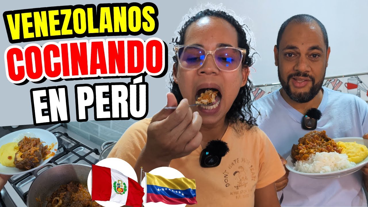 OSOBUCO con PURÉ DE PAPA, Venezolanos en Perú
