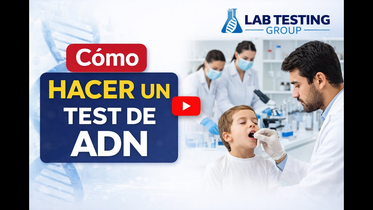 ADN paternidad Prueba de ADN confiable desde casa o laboratorio local. Lab Testing Group Explica.