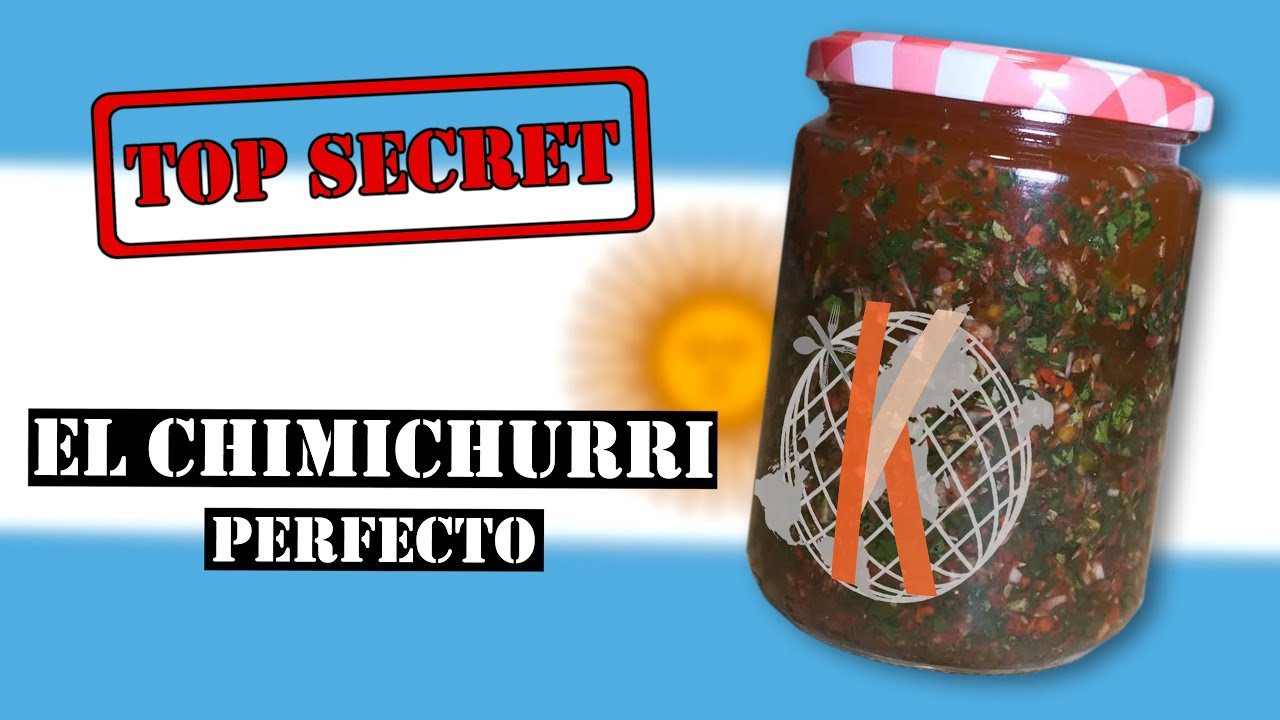 Chimichurri casero tradicional ARGENTINO